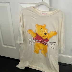 Vintage Disneyland Cream Winnie the Pooh Tee - XXL